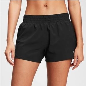 GapFit 3" Running Shorts, True Black, Size Small